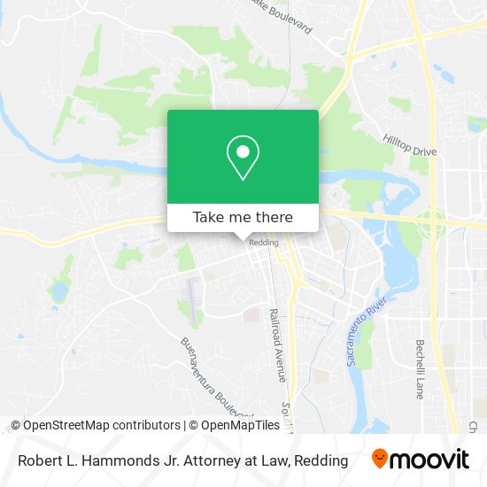 Mapa de Robert L. Hammonds Jr. Attorney at Law