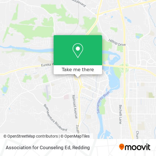 Association for Counseling Ed map