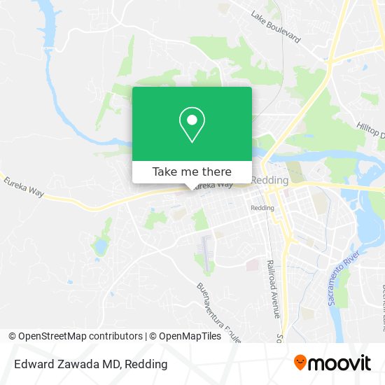 Edward Zawada MD map