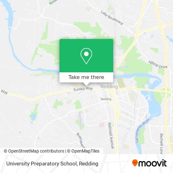 University Preparatory School map