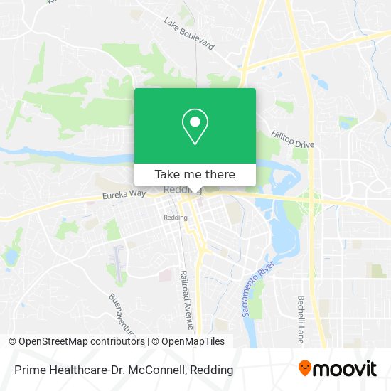 Mapa de Prime Healthcare-Dr. McConnell