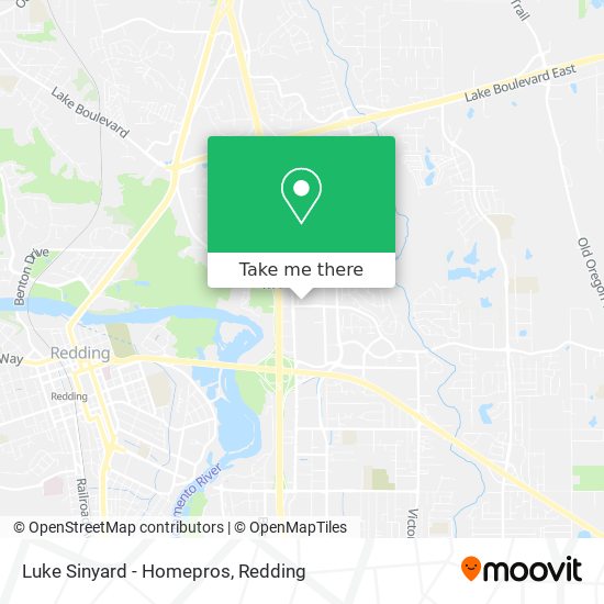 Luke Sinyard - Homepros map