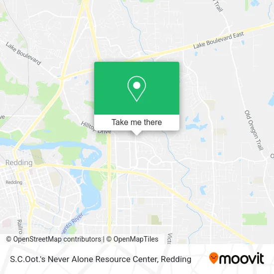 S.C.Oot.'s Never Alone Resource Center map