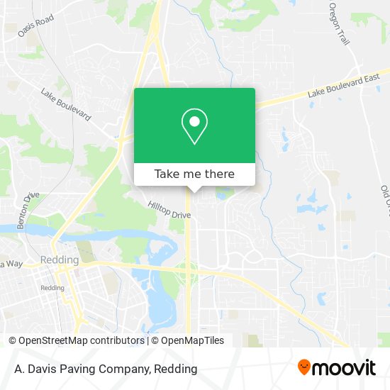 A. Davis Paving Company map