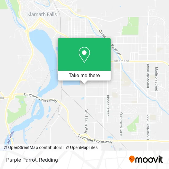 Purple Parrot map