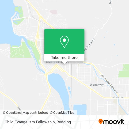 Child Evangelism Fellowship map