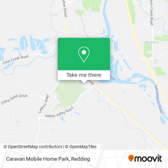 Mapa de Caravan Mobile Home Park