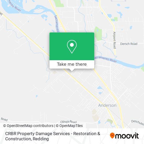 Mapa de CRBR Property Damage Services - Restoration & Construction