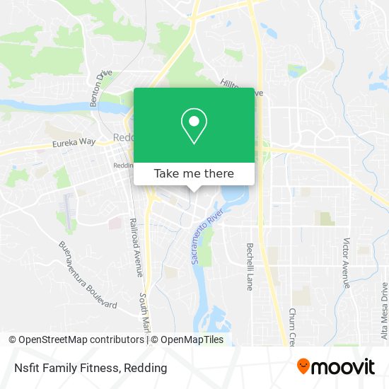 Nsfit Family Fitness map