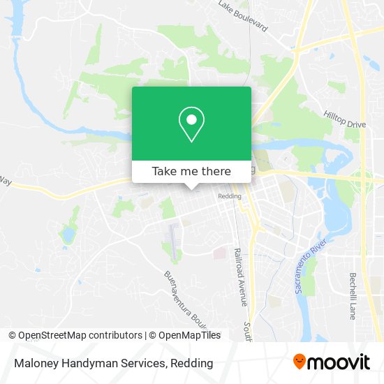 Mapa de Maloney Handyman Services