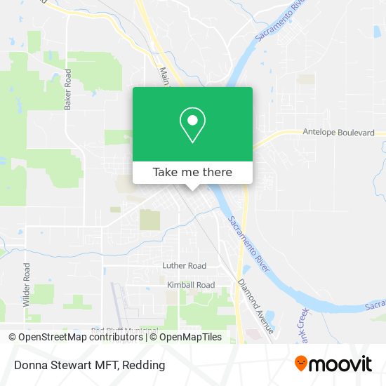 Donna Stewart MFT map