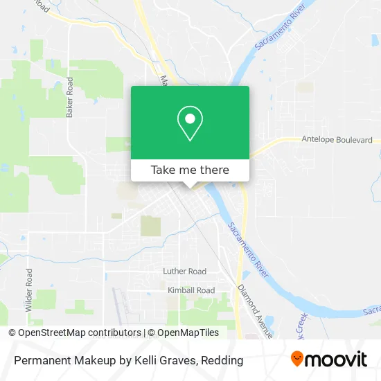 Mapa de Permanent Makeup by Kelli Graves