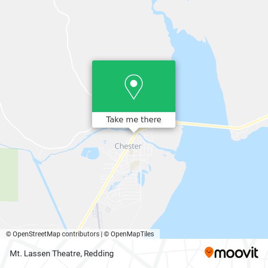 Mt. Lassen Theatre map