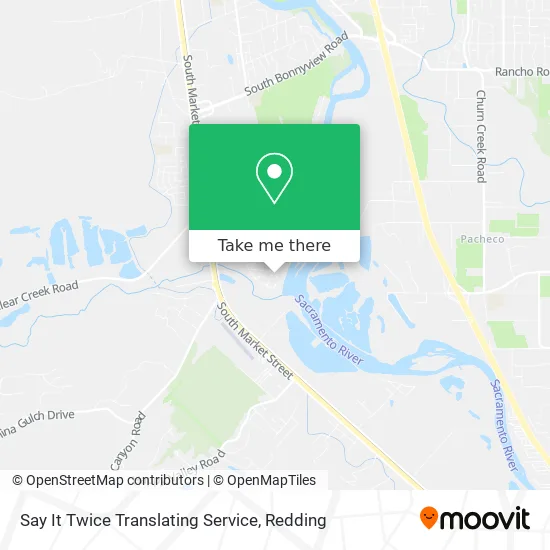 Say It Twice Translating Service map
