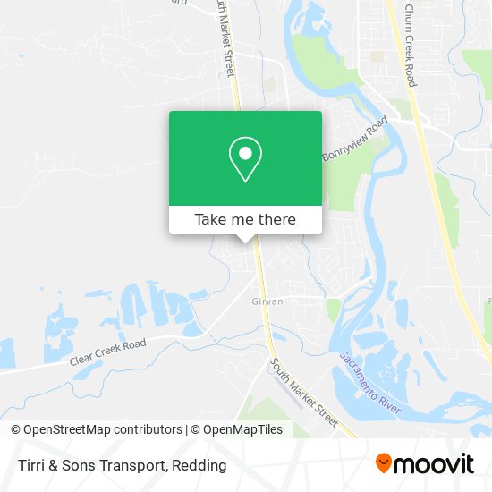Tirri & Sons Transport map