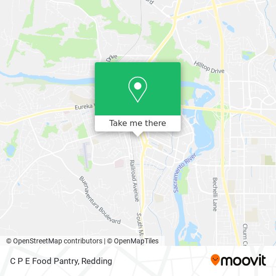 C P E Food Pantry map