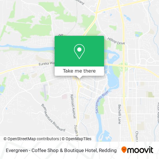 Evergreen - Coffee Shop & Boutique Hotel map