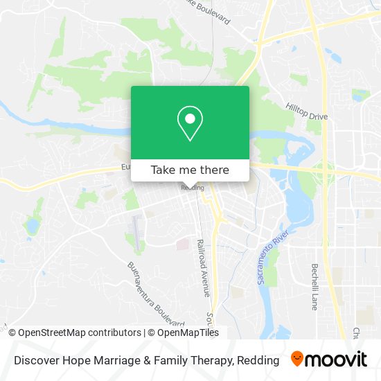 Discover Hope Marriage & Family Therapy map