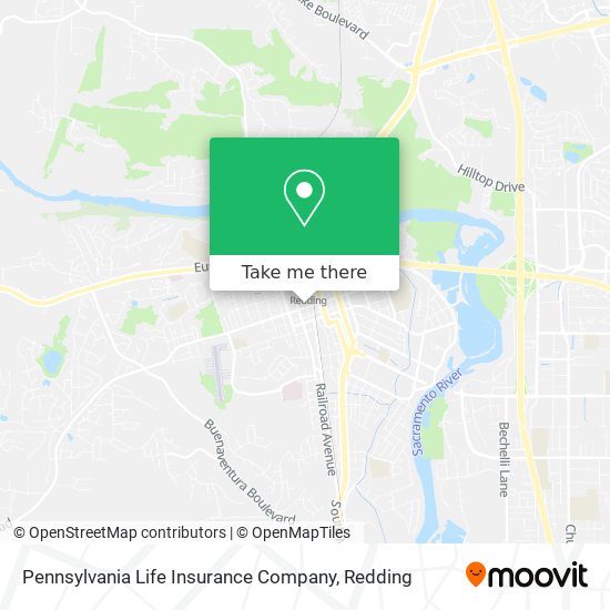 Mapa de Pennsylvania Life Insurance Company