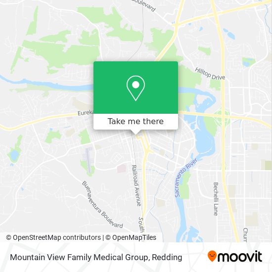 Mapa de Mountain View Family Medical Group