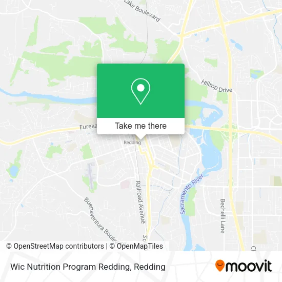 Wic Nutrition Program Redding map