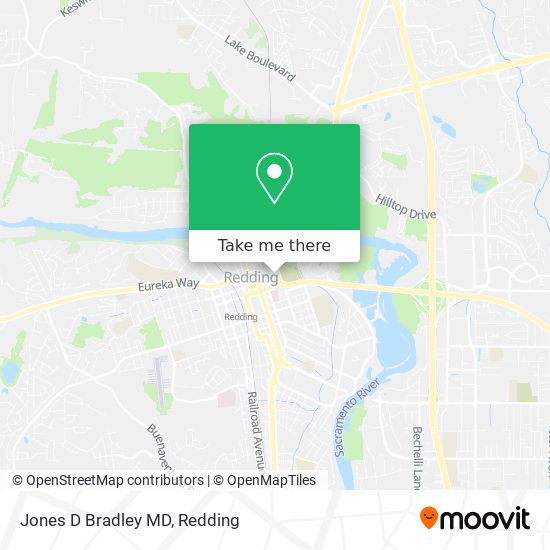 Jones D Bradley MD map