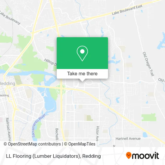 Mapa de LL Flooring (Lumber Liquidators)