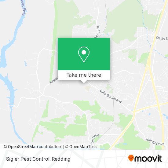 Sigler Pest Control map