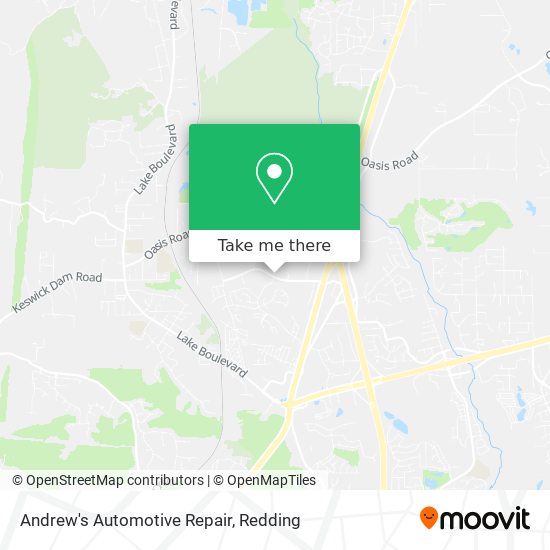 Andrew's Automotive Repair map