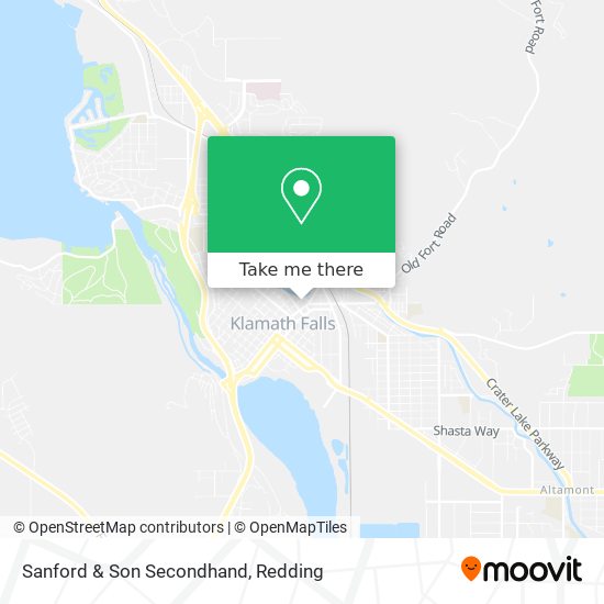 Sanford & Son Secondhand map