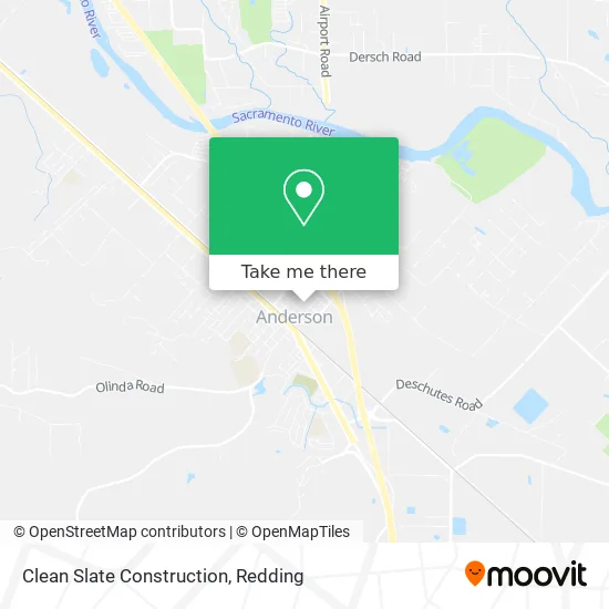 Clean Slate Construction map