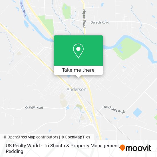 Mapa de US Realty World - Tri Shasta & Property Management