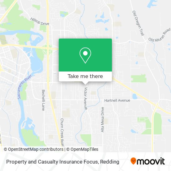 Property and Casualty Insurance Focus map