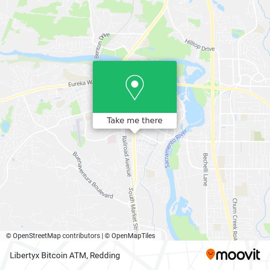 Mapa de Libertyx Bitcoin ATM