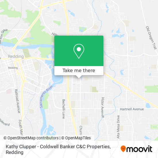 Kathy Clupper - Coldwell Banker C&C Properties map