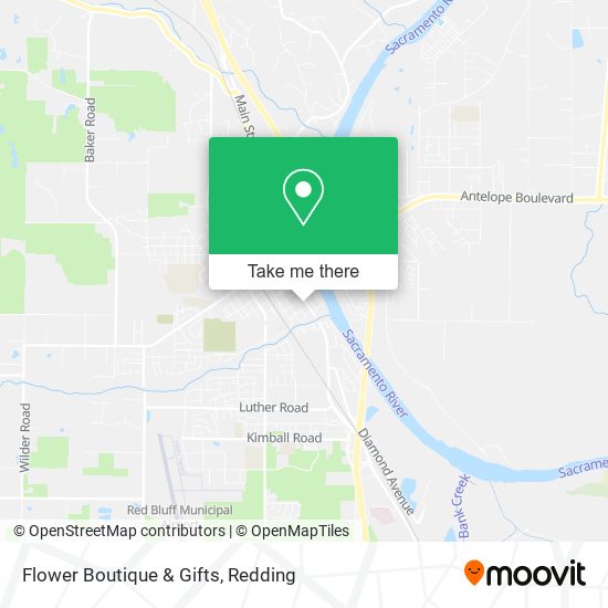 Flower Boutique & Gifts map