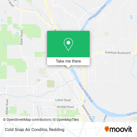 Cold Snap Air Conditio map