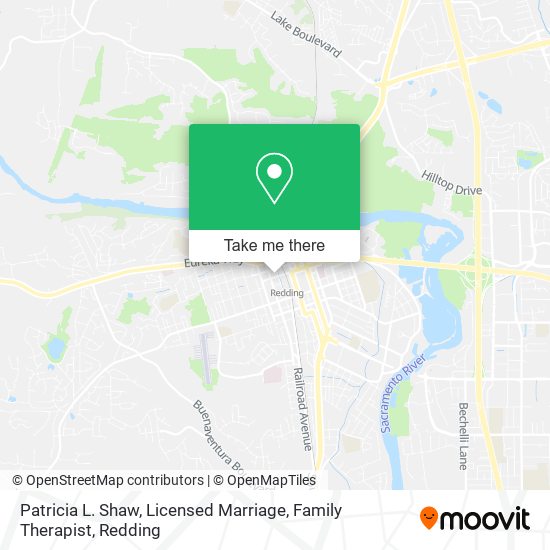 Patricia L. Shaw, Licensed Marriage, Family Therapist map