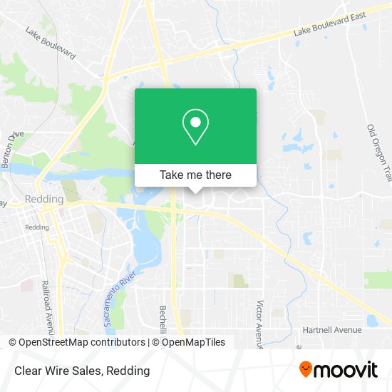 Clear Wire Sales map