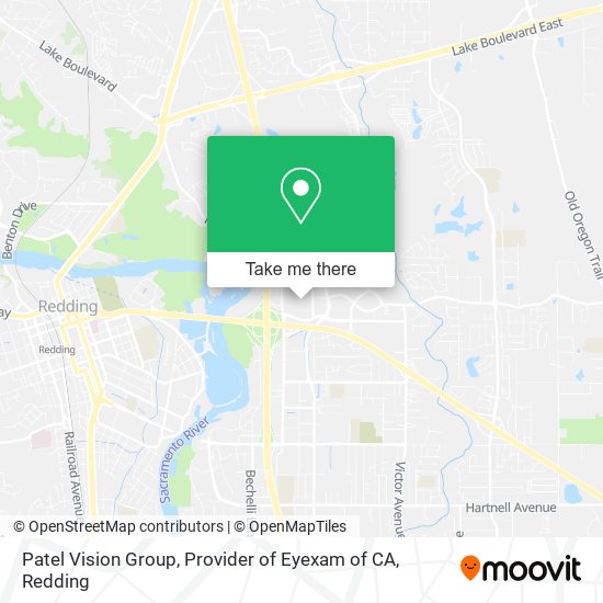 Patel Vision Group, Provider of Eyexam of CA map