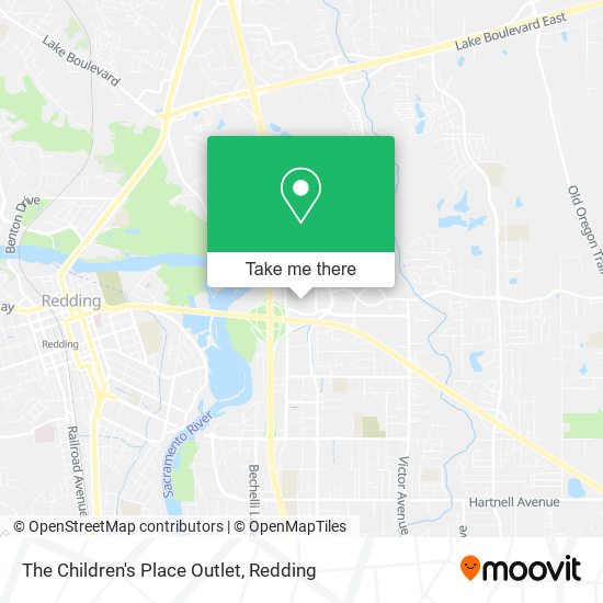 The Children's Place Outlet map