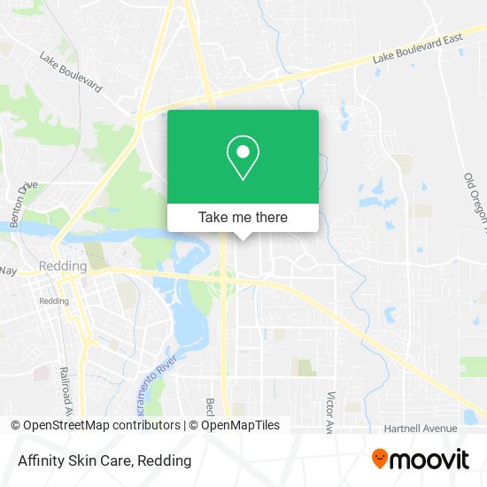 Affinity Skin Care map