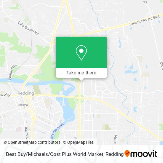 Best Buy / Michaels / Cost Plus World Market map