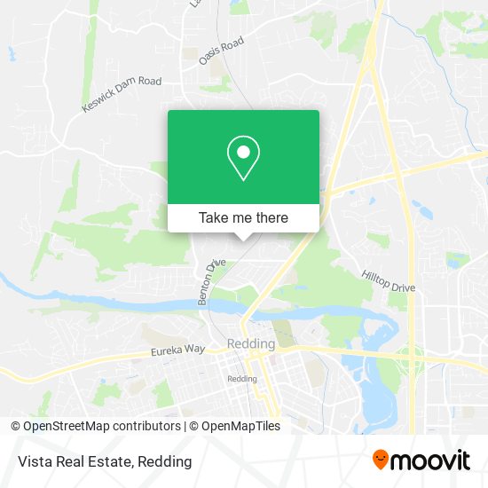 Vista Real Estate map