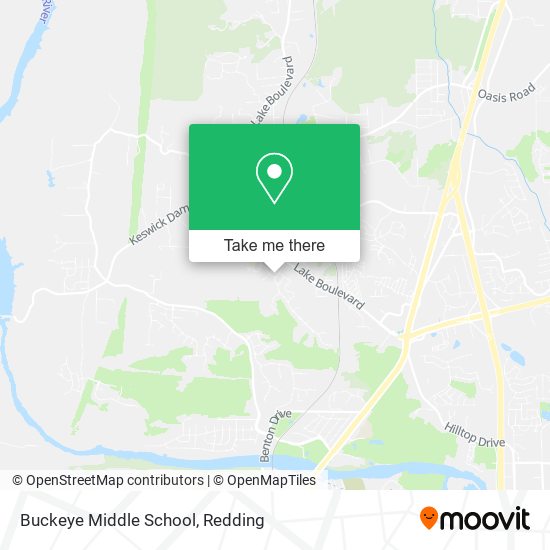 Buckeye Middle School map