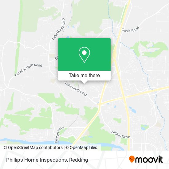 Phillips Home Inspections map