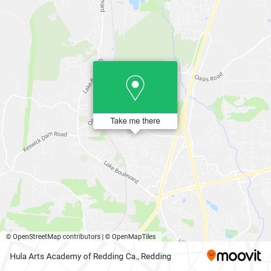 Hula Arts Academy of Redding Ca. map