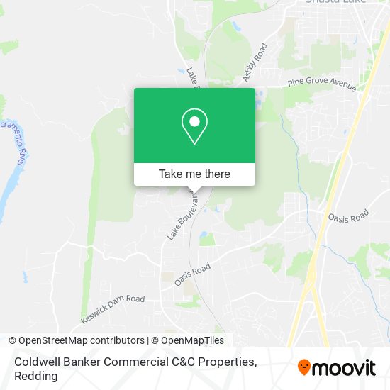 Mapa de Coldwell Banker Commercial C&C Properties