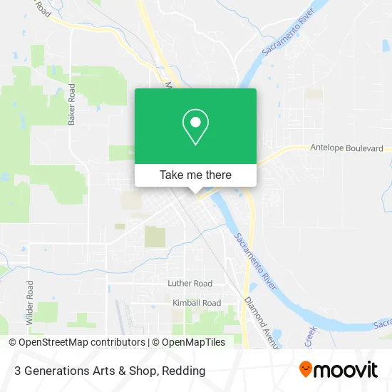 Mapa de 3 Generations Arts & Shop