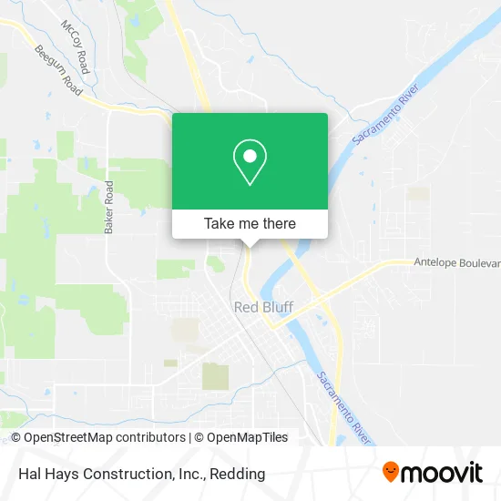 Hal Hays Construction, Inc. map
